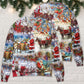Christmas Magic Celebration Sweater For Holiday Travel Winter Outings And Cheerful Gift Giving