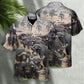 Buffalo Creative Pattern Hawaiian Shirt Fabric Pattern Detail For Outdoor Gatherings