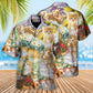 Cat Kitty Hawaiian Shirt For Summer Vacation And Beach Travel