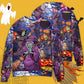 Halloween Funny Witch Pumpkin Magic Forest Sweater For Art Lovers Holidays Parties And Comfortable Wear