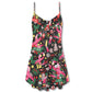 Christmas Pink Ribbon Support V-Neck Sleeveless Cami Dress For Festive Events And Casual Summer Styling