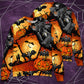 Halloween Bat Pumpkin Night Sweater For Alternative Outfits Seasonal Events And Everyday Comfort