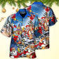 Christmas Santa Hawaiian Shirt Artwork View For Thoughtful Gifting