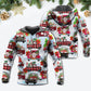 Gnome Christmas Truck Hoodie For Seasonal Parties Casual Wear And Thoughtful Holiday Gifts