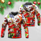 Santa Holiday Party Fun Hoodie For Festive Streetwear Winter Outings And Christmas Celebrations
