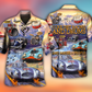 Drum Racing Music Car Hawaiian Shirt Pattern View For Relaxed Warm Weather Outfits
