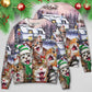 Christmas Cat Heartfelt Holiday Sweater For Seasonal Parties Cozy Gatherings And Thoughtful Holiday Gifts