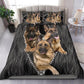 German Shepherd Dog Goodnight Zipped Bedding Cover For Pet Lover Bedroom Decor