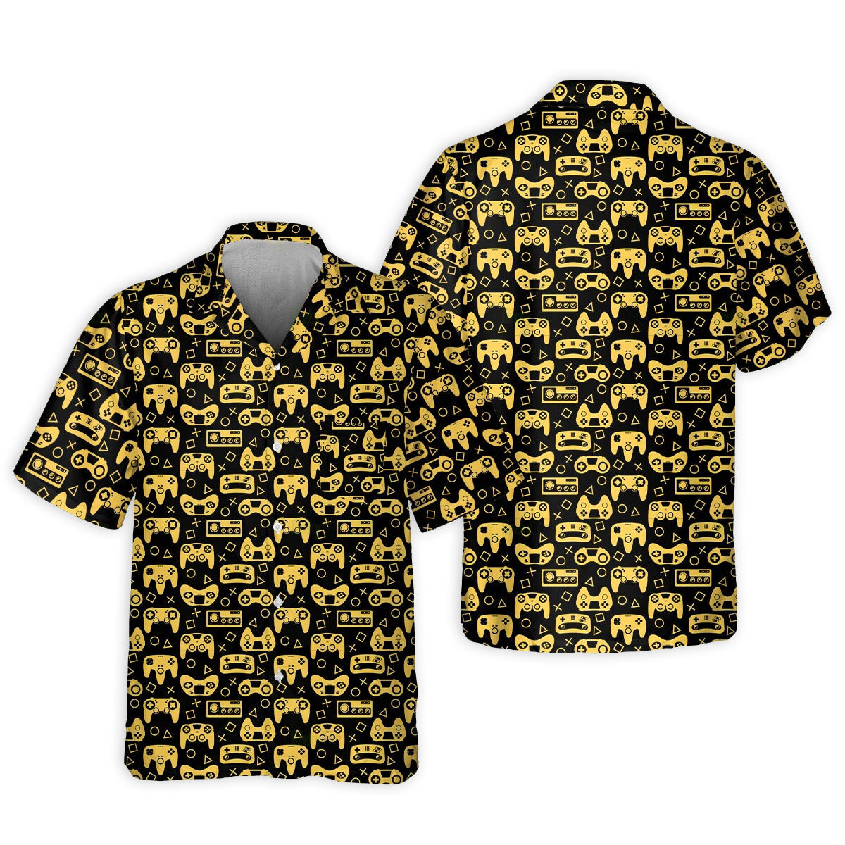 Fantasy Role Controller Hawaiian Shirt Relaxed Style View For Casual Outings