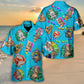Beach Cat Sunbathing Sunshine Times Tan Lines Hawaiian Shirt For Resort Trips, Coastal Parties, And Warm Weather Style