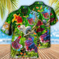 Fish Aquarium Algae Freshwater Hawaiian Shirt Pattern Detail For Summer Holidays And Outdoor Fun
