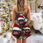 D20 Witch Dice Christmas Vibe V-Neck Sleeveless Cami Dress For Festivals Travel And Relaxed Casual Summer Wear