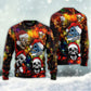 Skull Christmas Funny Sweater For Festive Parties Family Photos And Comfortable Seasonal Wear