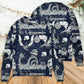 Dragon Skull Old Ship Sea Sweater For Bold Streetwear Travel And Relaxed Everyday Styling