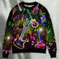 Guitar Music Enthusiast Sweater For Casual Wear Festivals Travel And Thoughtful Gifting