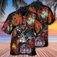 Fantasy Dice Fire Dragon Hawaiian Shirt Artwork View For Resort Wear