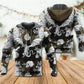 Gothic Dragon Skull Flight Hoodie For Dark Themed Outfits Outdoor Trips And Casual Comfort
