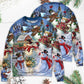 Christmas Snowman Happy Couple Sweater For Family Gatherings Winter Travel And Everyday Seasonal Comfort