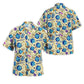 Fantasy Vintage Role Dice Sword Hawaiian Shirt Artwork View For Beach Days