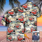 Tropical Truck Driver Beach Custom Photo Hawaiian Shirt Design View For Casual Summer Styling