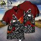Motorcycle Biker Flame Personalized Photo Hawaiian Shirt All Over Print Detail For Weekend Trips
