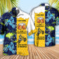 Beer Motocross Hawaiian Shirt For Vacation Days And Relaxed Coastal Outings