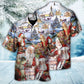 Christmas Santa Ho's Hawaiian Shirt For Warm Weather Adventures And Everyday Comfort