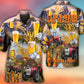 Tractor Beer Autumn Farm Hawaiian Shirt Design Detail For Beach Days And Holiday Travel