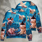 Halloween Flying Pig Pumpkin Sweater For Halloween Events Weekend Outings And Creative Gift Giving