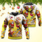 Funny Christmas Santa Beer Hoodie For Christmas Events Holiday Travel And Comfortable Casual Outfits