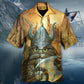 Viking Cat Adventure Purr Pillage Hawaiian Shirt Resort Outfit View For Beach Days