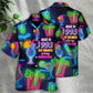 Neon Cocktail Drinking Hawaiian Shirt Design View For Resort Travel And Thoughtful Gifting