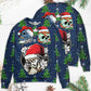 Christmas Skull Santa Hat Snow Sweater For Holiday Parties Family Gatherings And Seasonal Gift Giving