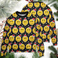 Christmas Smile Happy Face Santa Hat Sweater For Family Gatherings Winter Travel And Everyday Seasonal Comfort