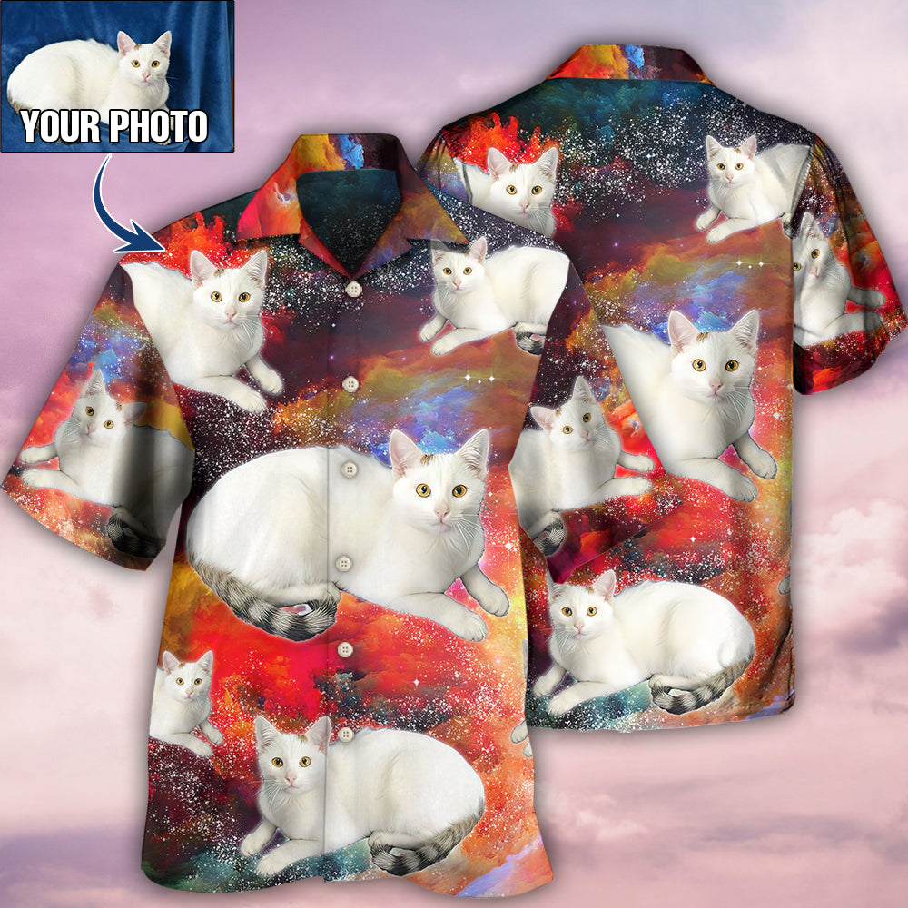 Cat Various Custom Photo Hawaiian Shirt Design View For Casual Summer Styling
