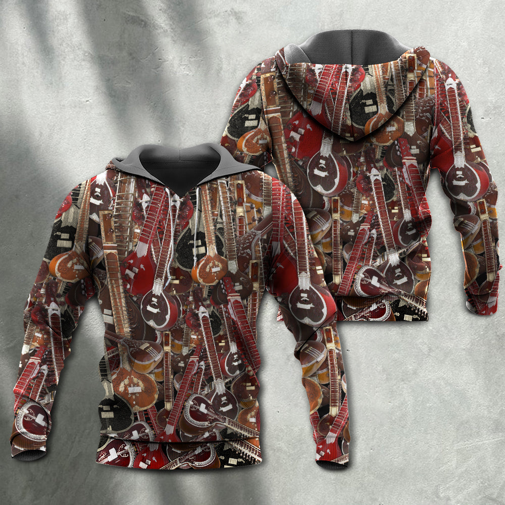 Sitar Player Pride Hoodie For Festival Days Community Gatherings And Comfortable Wear