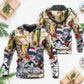 Christmas Cat Love Hoodie For Holiday Gatherings Winter Travel And Seasonal Gifting