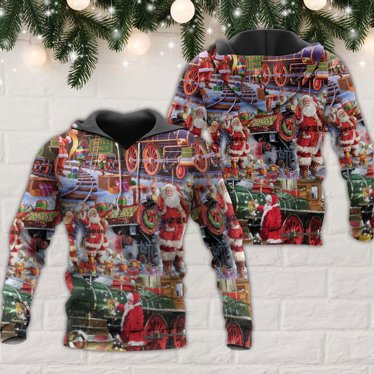 Winter Village Spirit Giving Hoodie For Christmas Gatherings Outdoor Trips And Relaxed Seasonal Style
