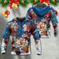 Christmas Santa Funny Coming Style - Hoodie