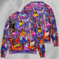 Purple Guitar Music Sweater For Rehearsals Weekend Outings And Expressive Casual Styling