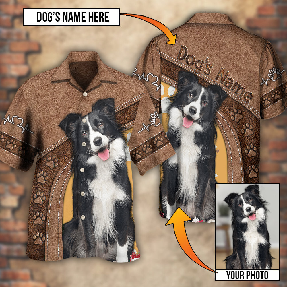 Dog Custom Photo Personalized Hawaiian Shirt For Resort Getaways And Comfortable Summer Activities