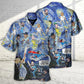 Funny Cricket Sport Play Amazing Hawaiian Shirt Pattern Detail For Summer Holidays And Outdoor Fun