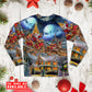 Santa Snowman Family Holiday Long Sleeve Pajamas Set For Christmas Sleepwear And Family Lounging