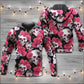 Gothic Skull Roses Artistic Hoodie For Dark Art Enthusiasts Weekend Outings And Thoughtful Gifting