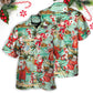Cheerful Christmas Santa Beach Hawaiian Shirt Summer Design Detail For Weekend Trips