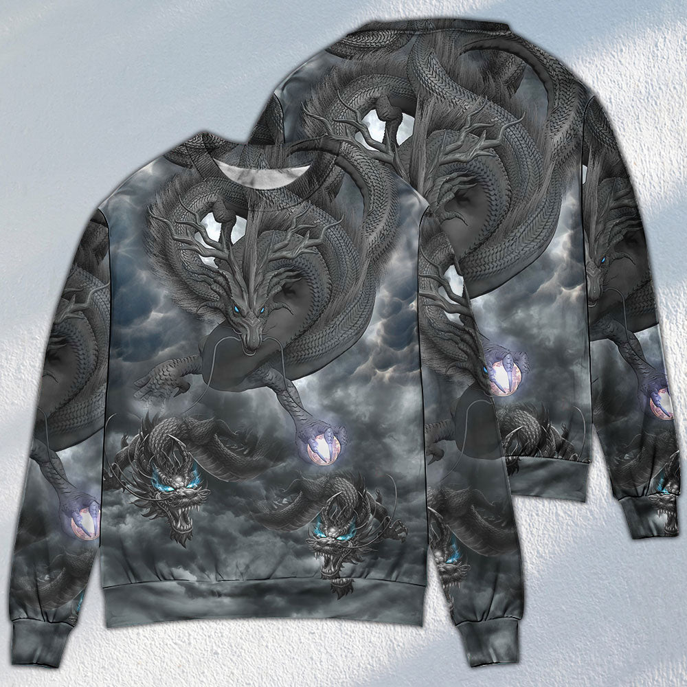 Dragon Power Fantasy Sweater For Animal Lovers Casual Wear Holidays And Thoughtful Gifting