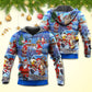 Christmas Santa Beer Joy Hoodie For Holiday Vacations Winter Events And Everyday Comfort