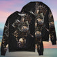 Skull Royal Legend Fantasy Sweater For Halloween Events Weekend Outings And Creative Gift Giving