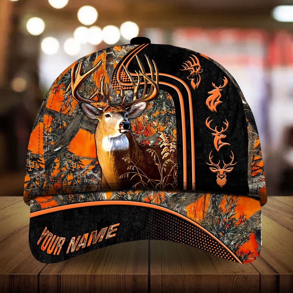 Beautiful Deer Hunting Camo Personalized Classic Cap For Holiday Trips Daily Outfits And Thoughtful Gifting