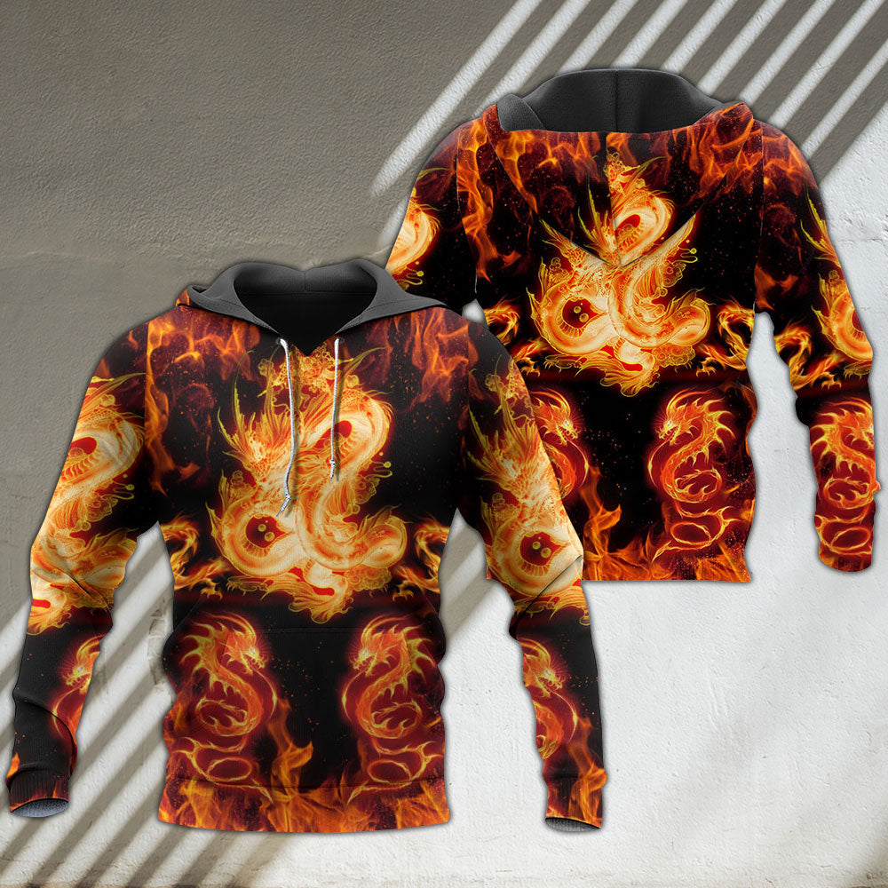 Fantasy Dragon Fireball Hoodie For Mythic Artwork Enthusiasts Casual Events And Daily Comfort